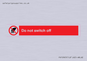 Do not switch off 